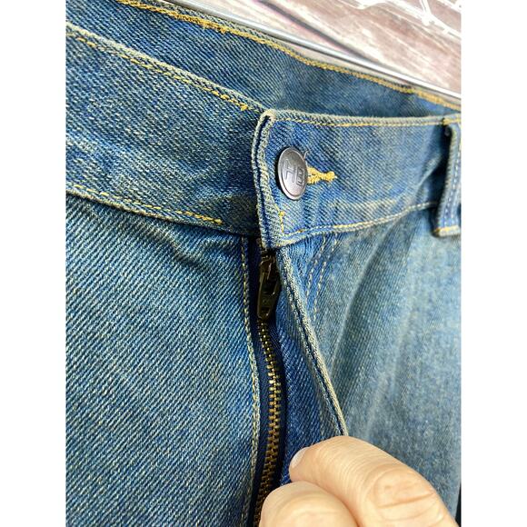 New Harbor Bay Blue Carpenter Jeans Mens Size 44 x 32 Rugged Loose fit Leg NWT - Picture 5 of 10